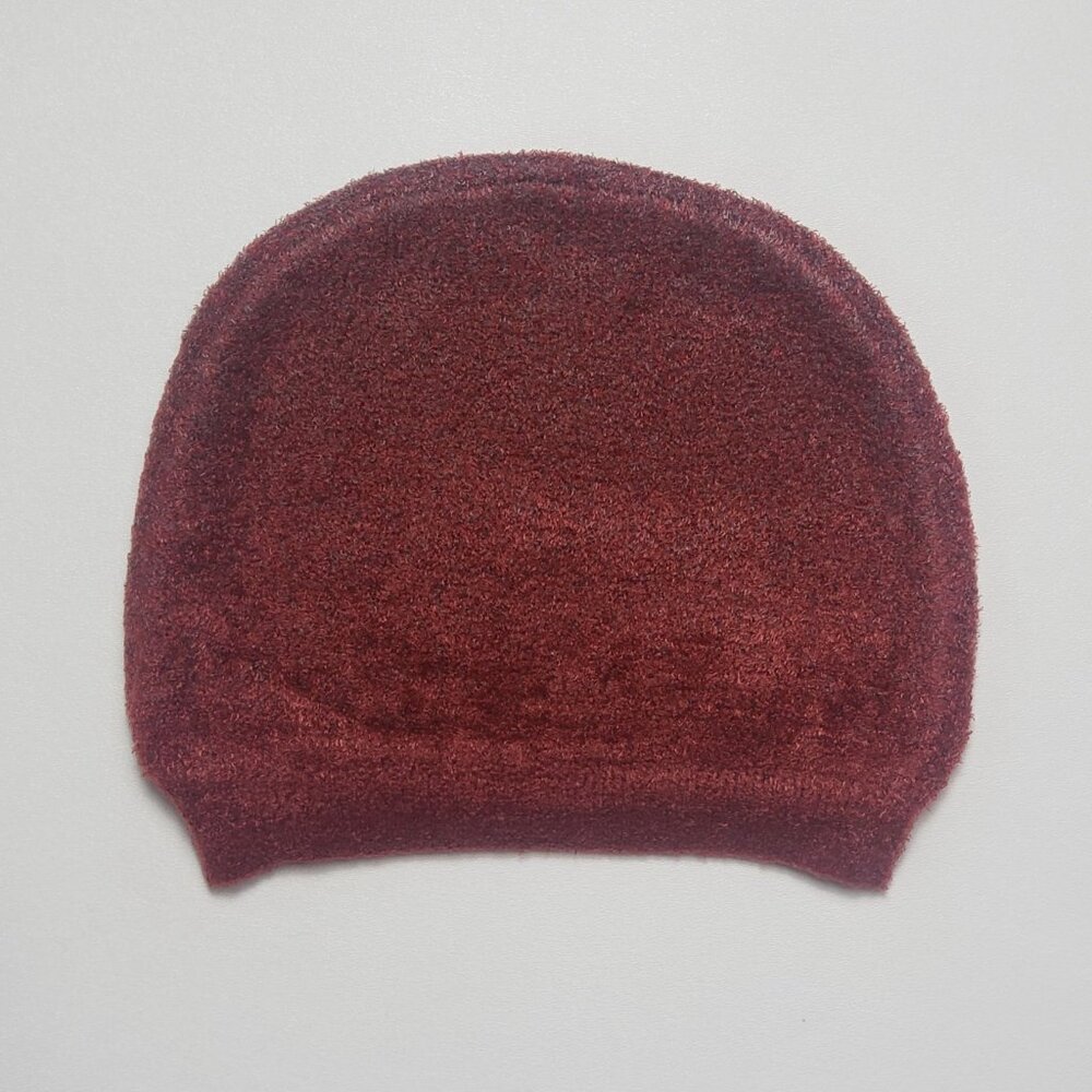 Barefoot Dreams CozyChic Lite Confetti Beanie Crimson/Rosewood One Sz Soft Knit - Picture 5 of 16
